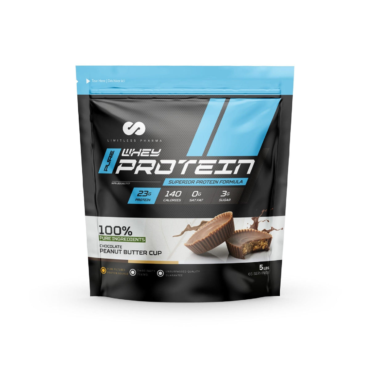 Limitless Pharma Whey Protein 5lb