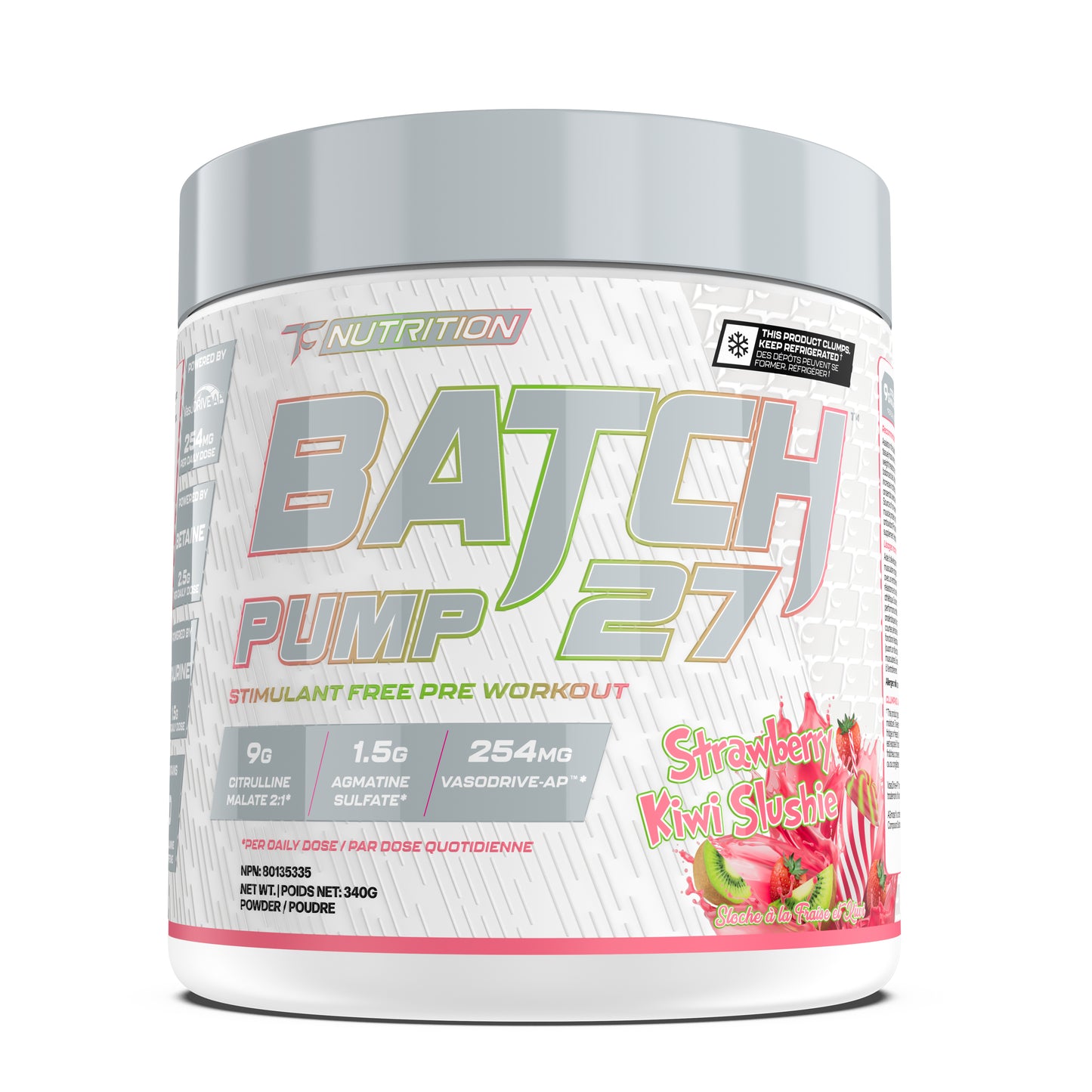 TC Nutrition Batch 27 Stim Free Pump