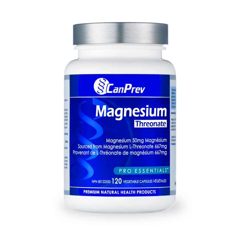 CanPrev Magnesium Threonate 120 vcaps