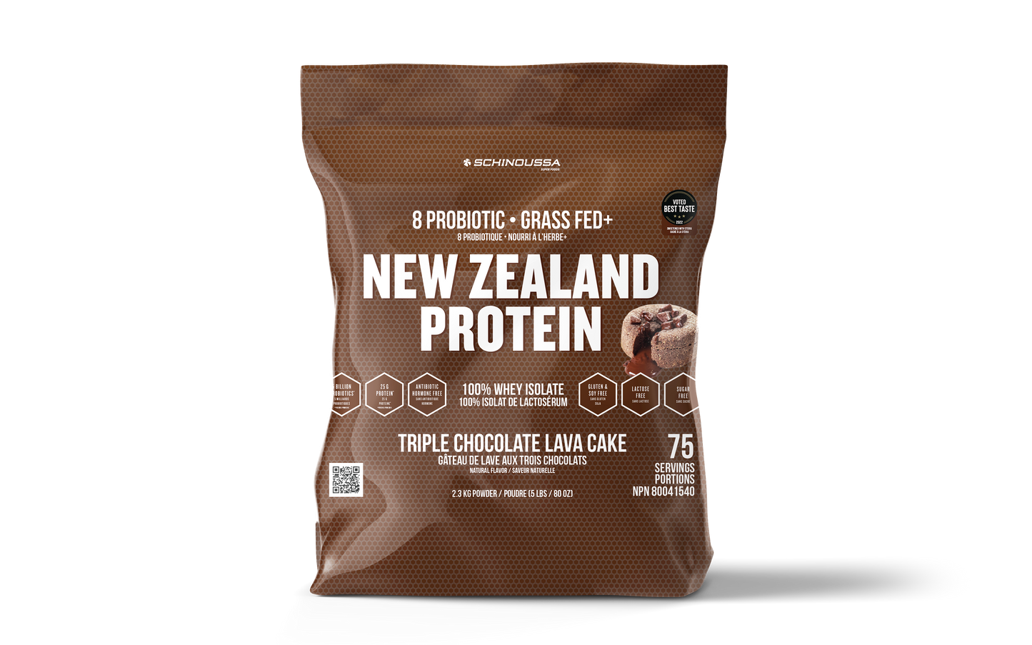 Schinoussa NZ Probiotic Whey Isolate 75 serving