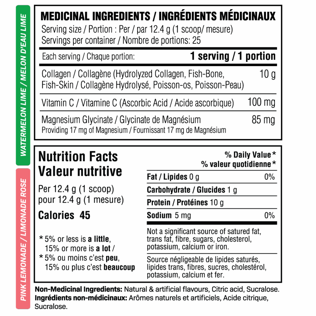Believe Supplements Collagen Refresher 25 serving
