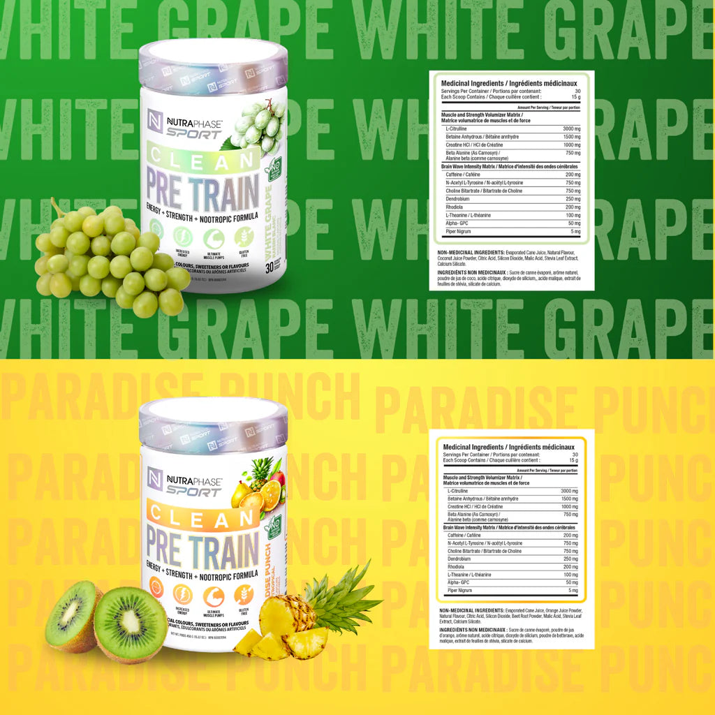 Nutraphase Sport Clean Pre-Train 30 serving