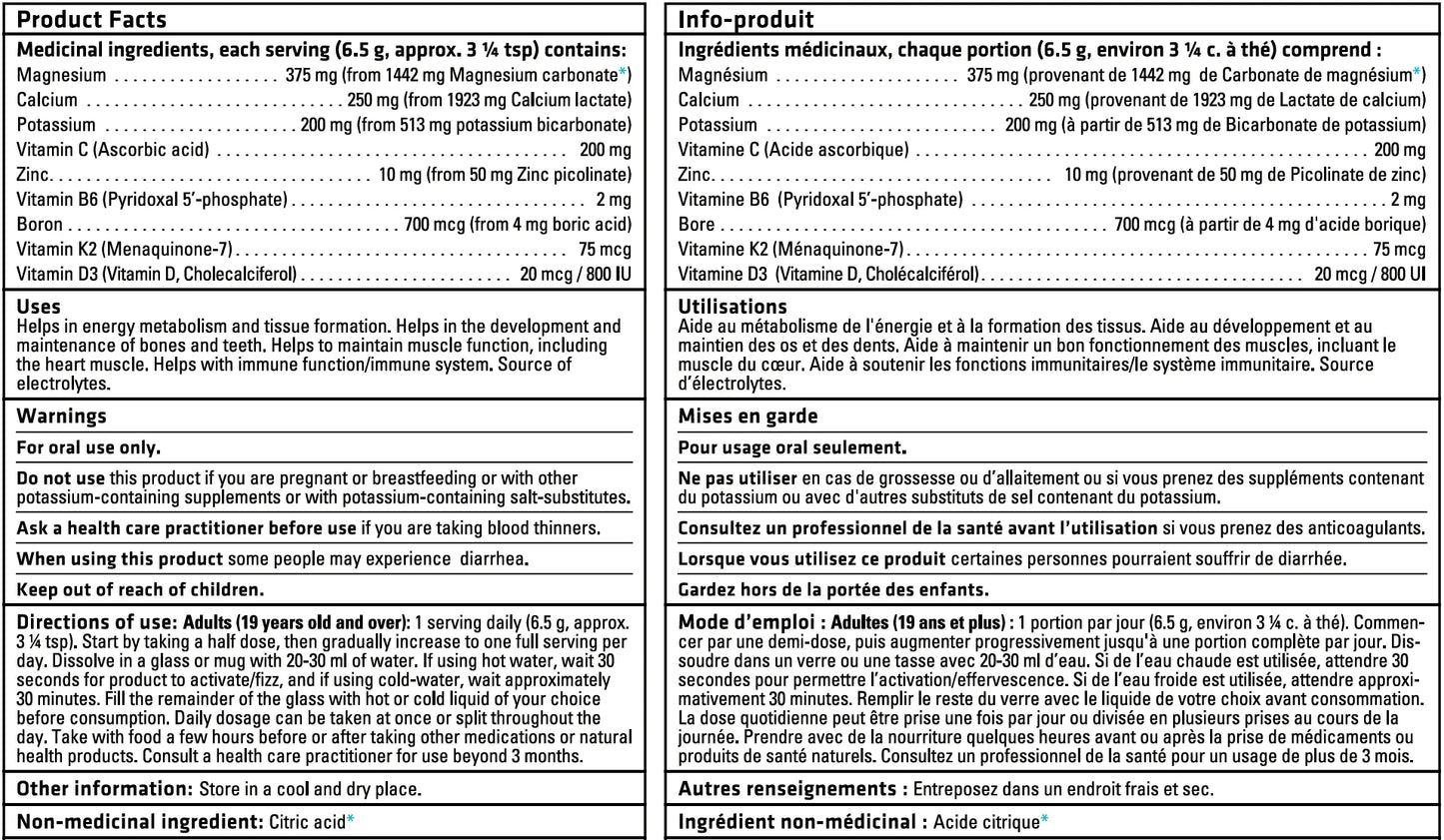 ITL Health MAG365 BF+ Calcium 210g Unflavored