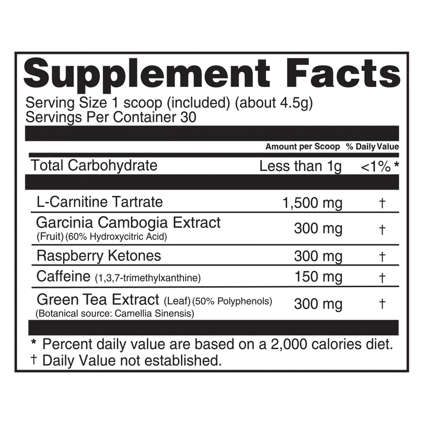 Believe Supplements Energy Burner 30 serving