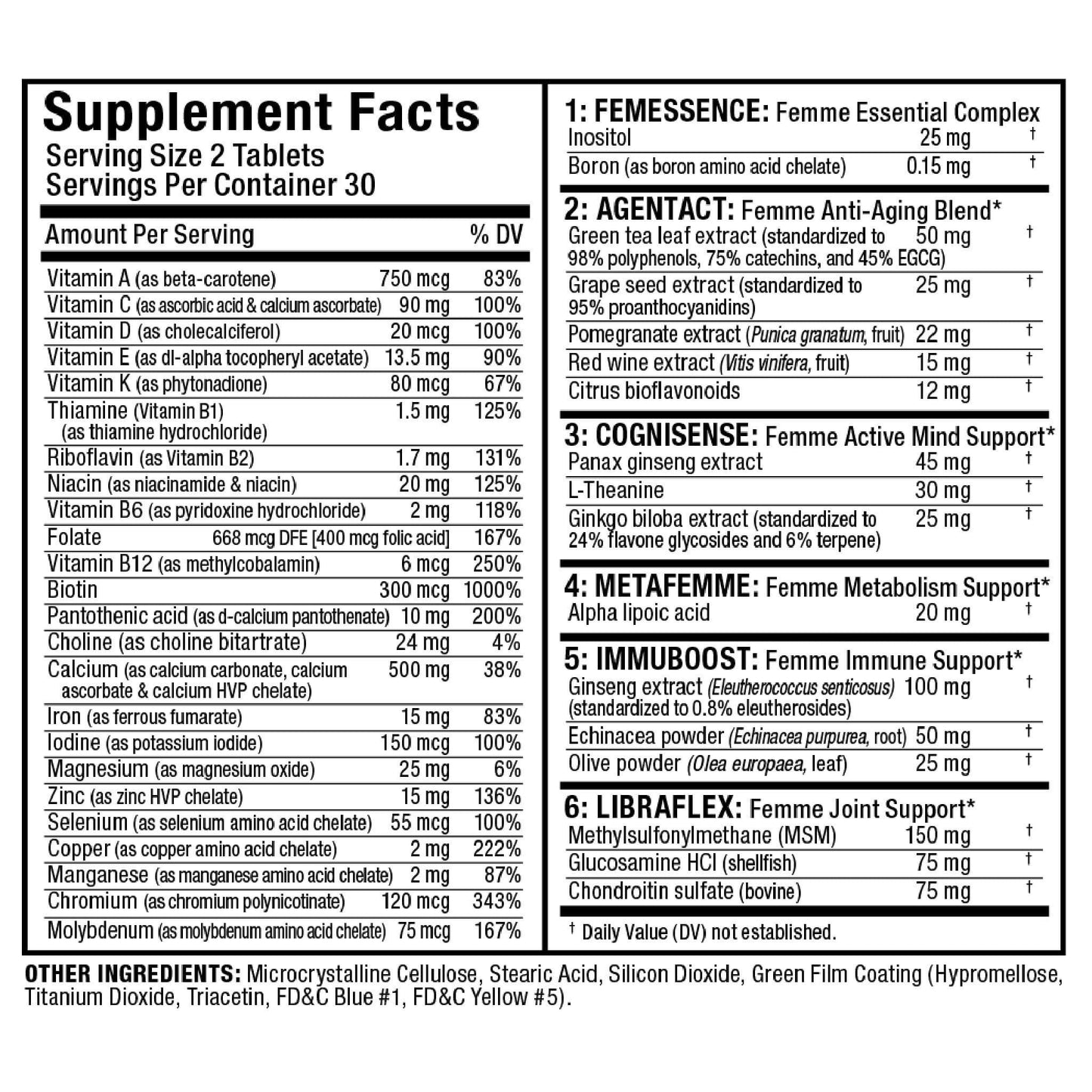Allmax Vitaform for Women 60 ct | HERC'S Nutrition Canada
