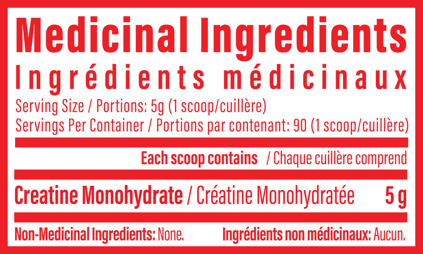 TC Nutrition Creatine Monohydrate 90 servings
