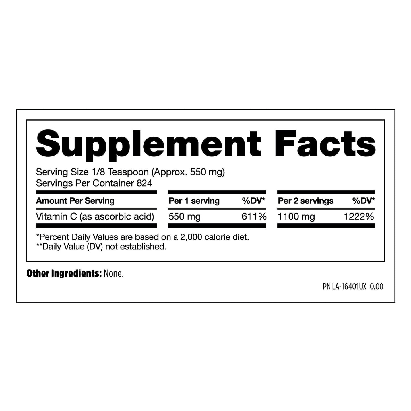 North Coast Naturals Immuno-C Unflavored 454g | HERC'S Nutrition Canada