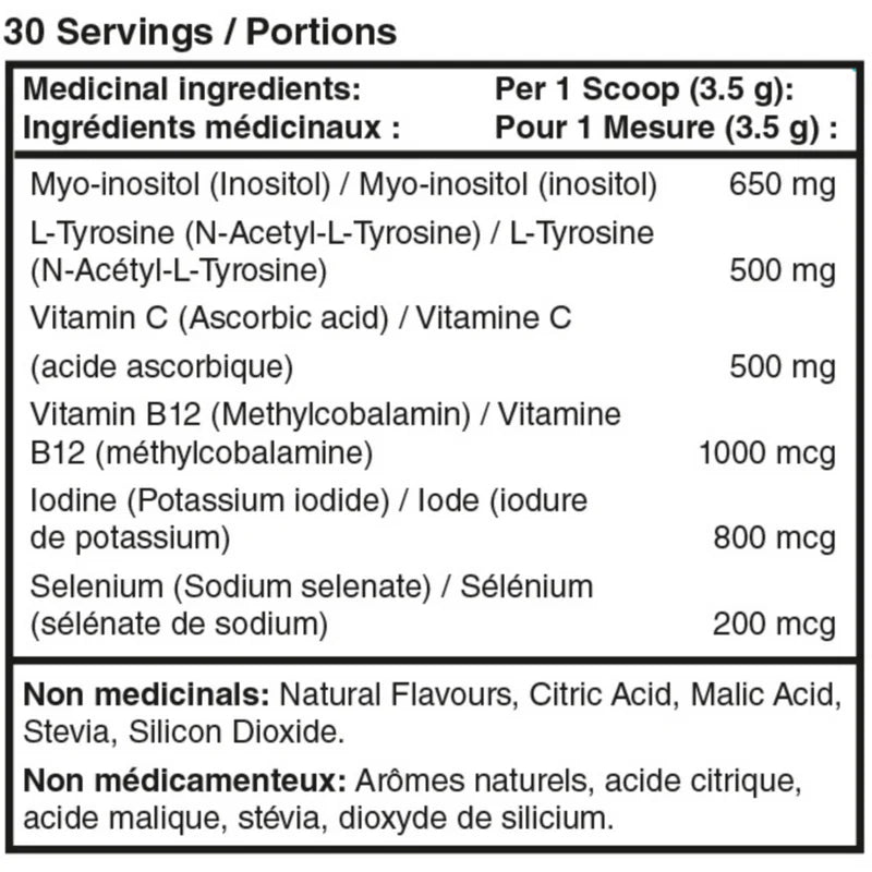 Immunegy Thyo-Gen 30 serving Strawberry Kiwi