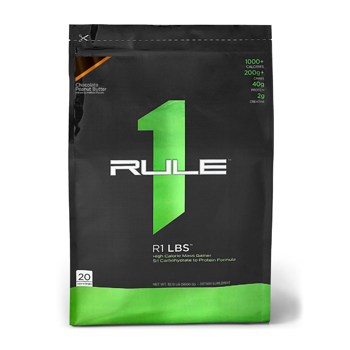 Rule1 LBS Mass Gainer 12lb | HERC'S Nutrition Canada