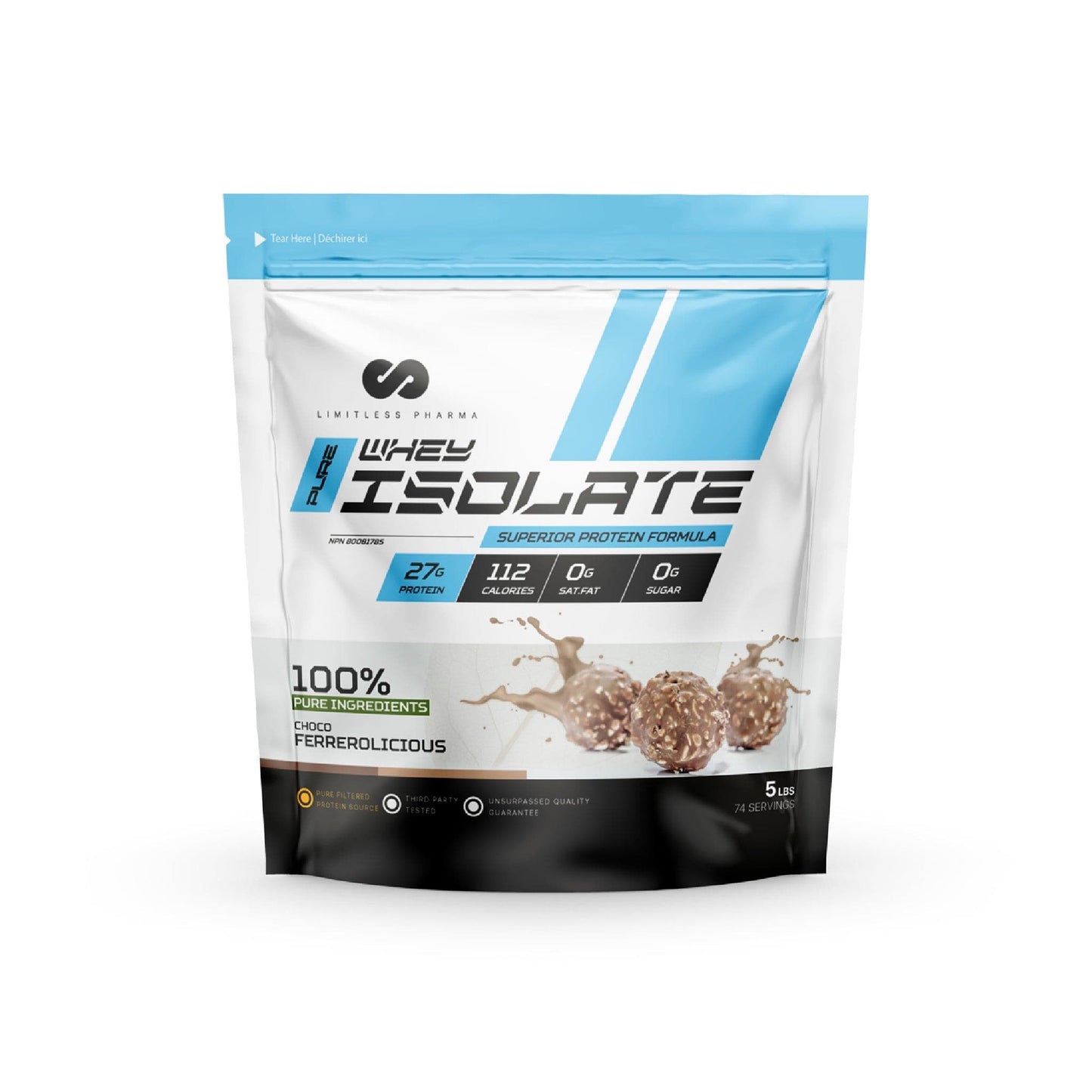 Limitless Pharma Whey Isolate 5lb