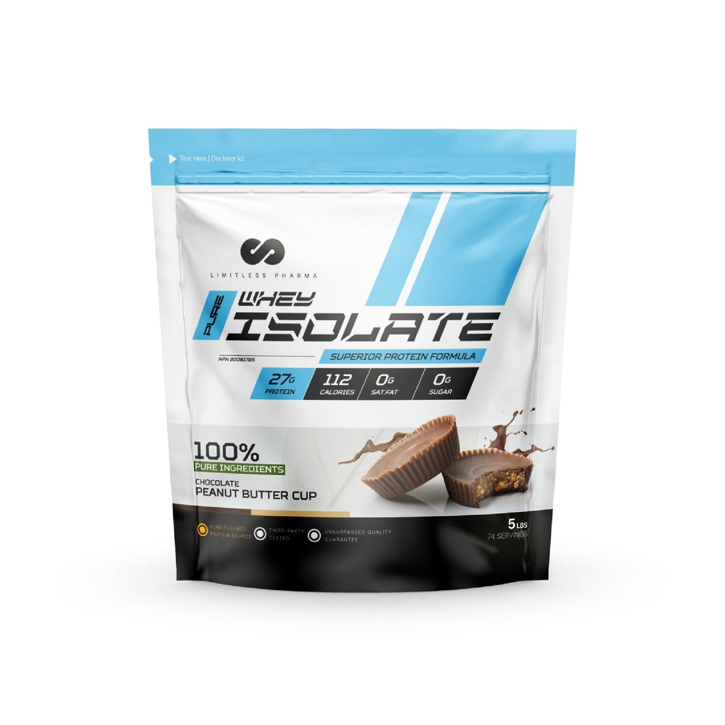 Limitless Pharma Whey Isolate 5lb