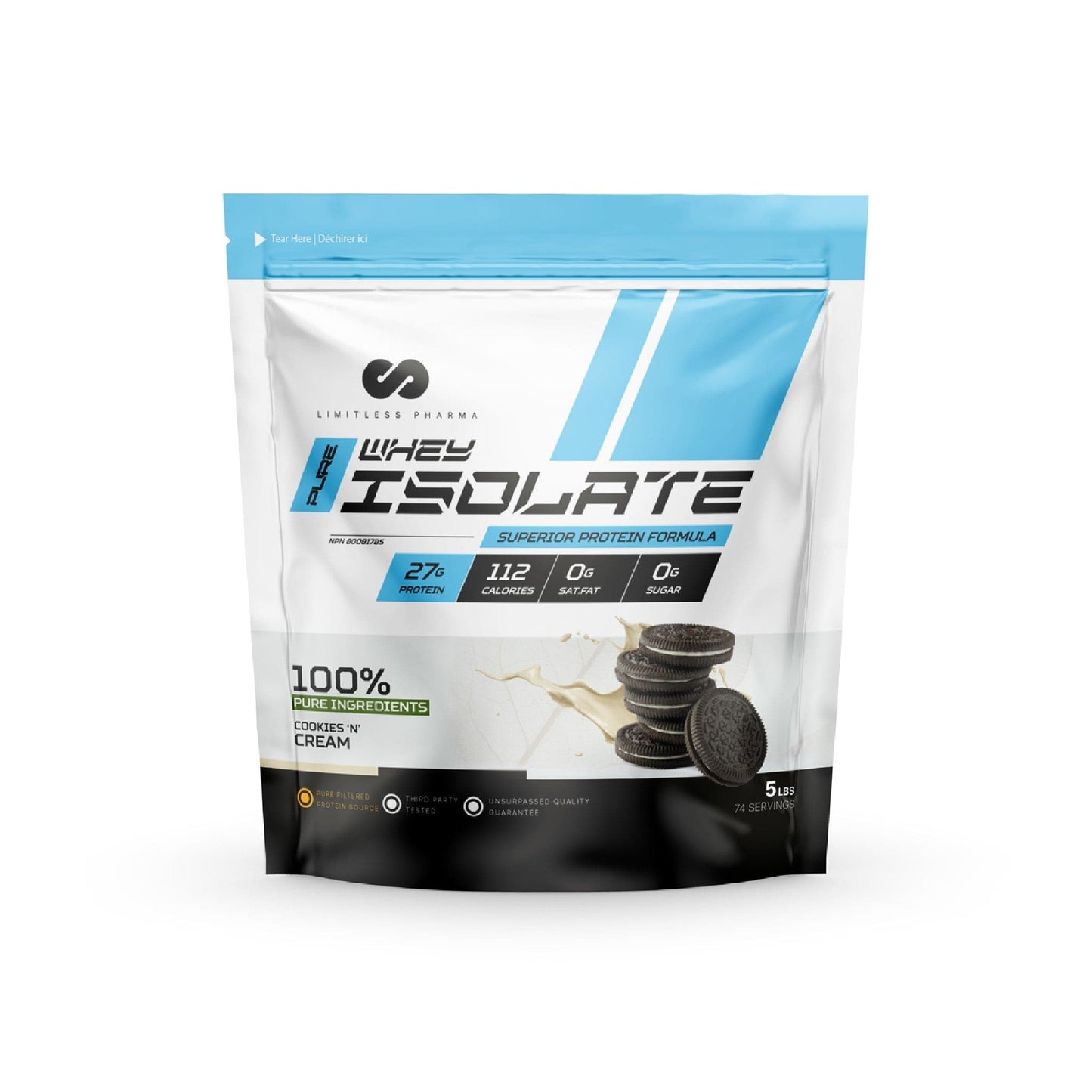 Limitless Pharma Whey Isolate 5lb