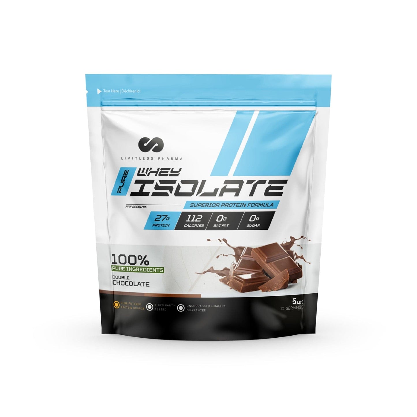Limitless Pharma Whey Isolate 5lb