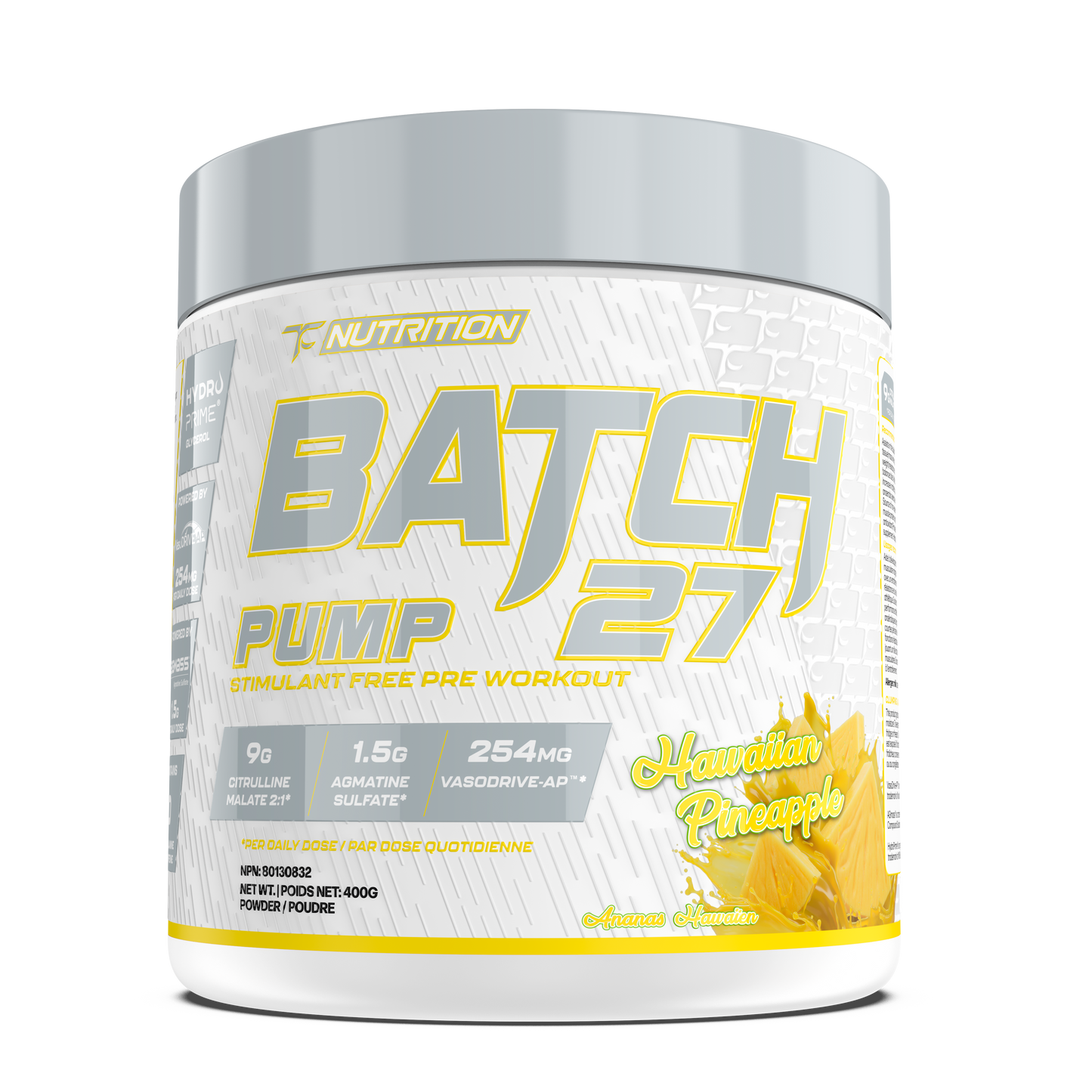 TC Nutrition Batch 27 Stim Free Pump