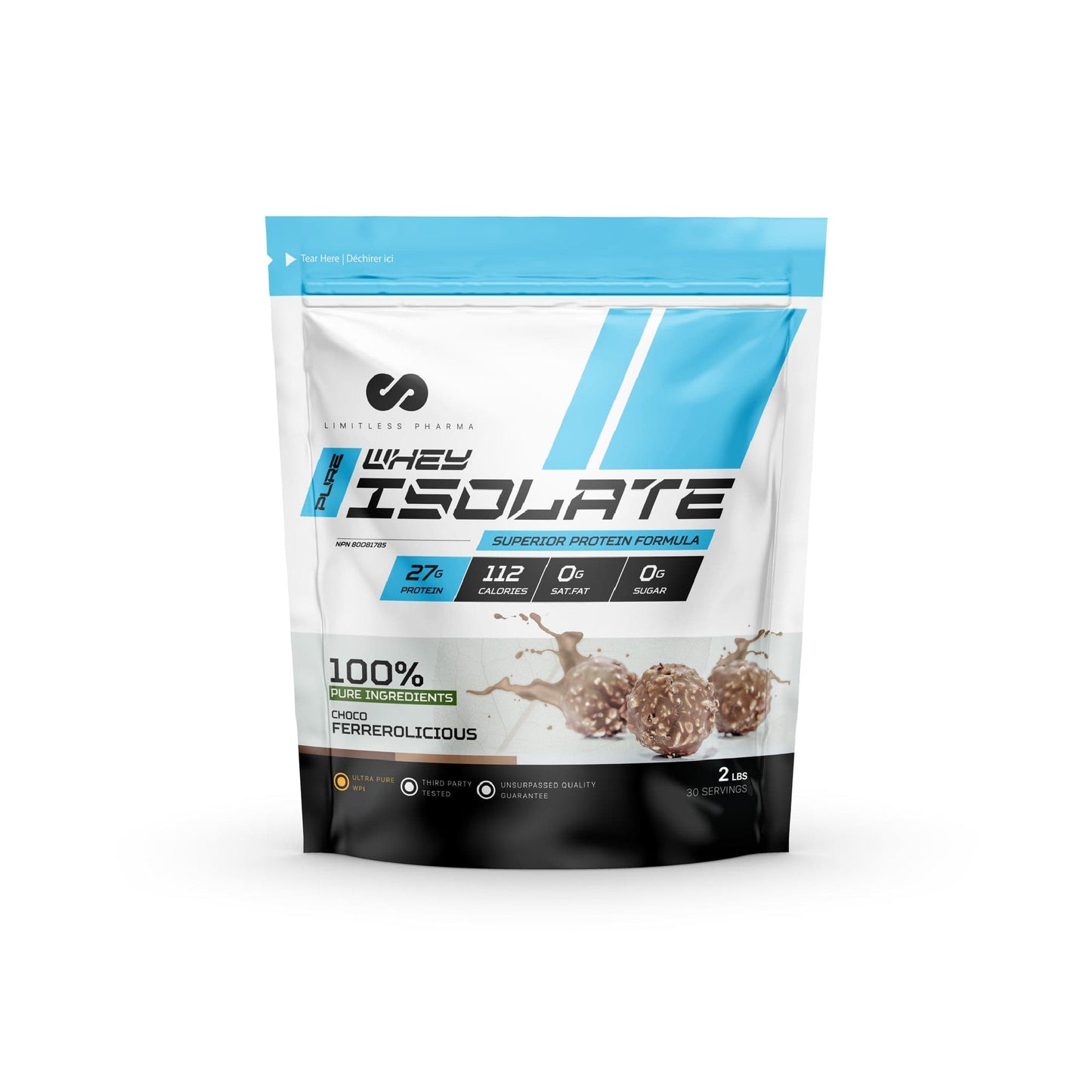 Limitless Pharma Whey Isolate 2lb