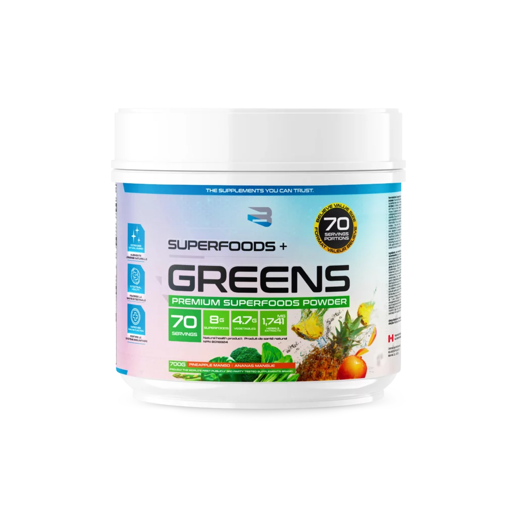 Believe Supplements Superfoods + Greens 70 serving