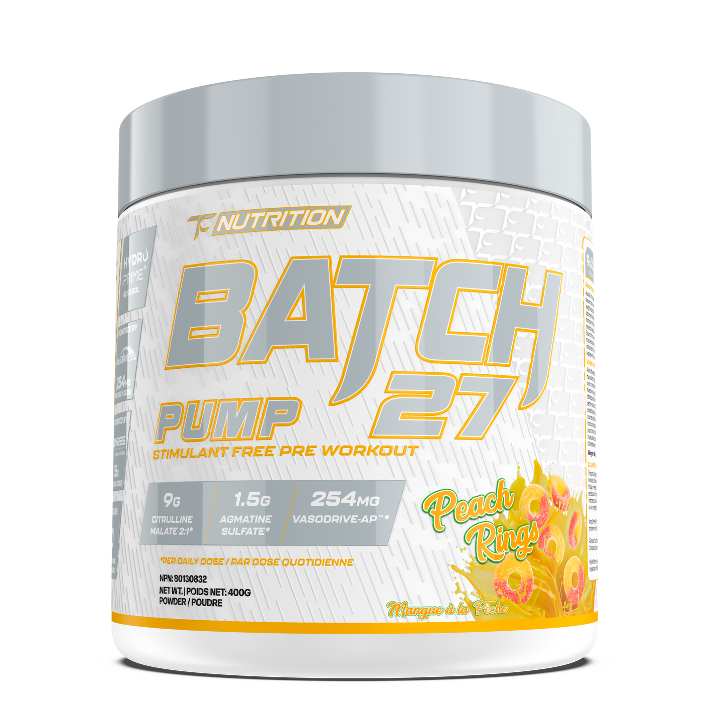 TC Nutrition Batch 27 Stim Free Pump