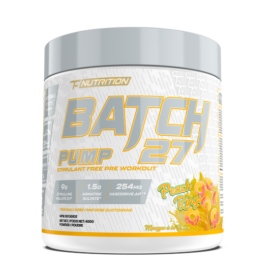 TC Nutrition Batch 27 Stim Free Pump