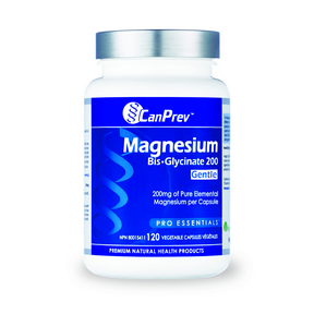 CanPrev Magnesium Bis-Glycinate 200 Gentle 120 vcaps