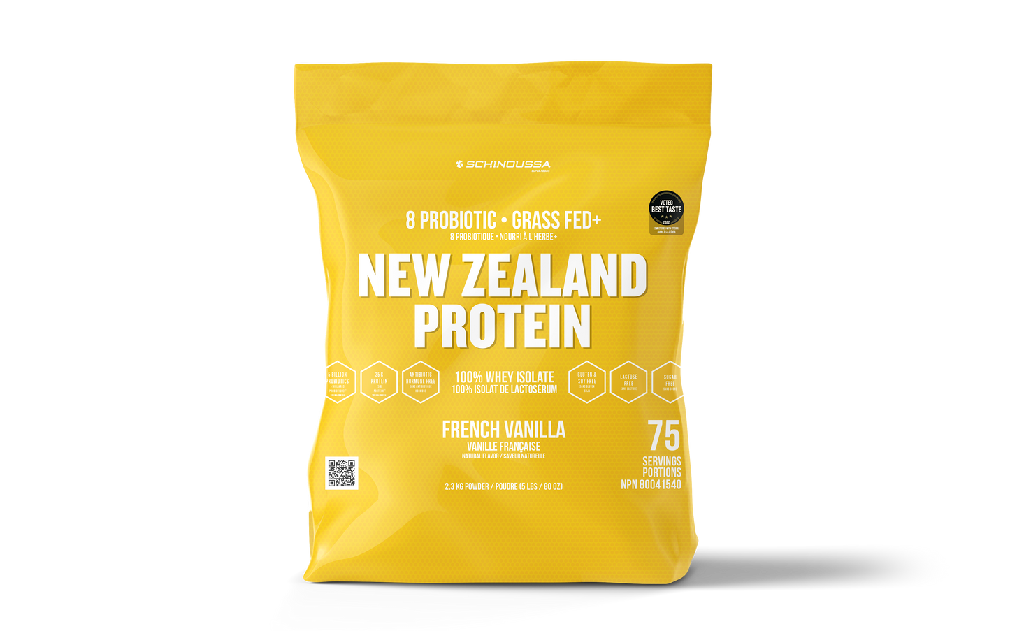 Schinoussa NZ Probiotic Whey Isolate 75 serving