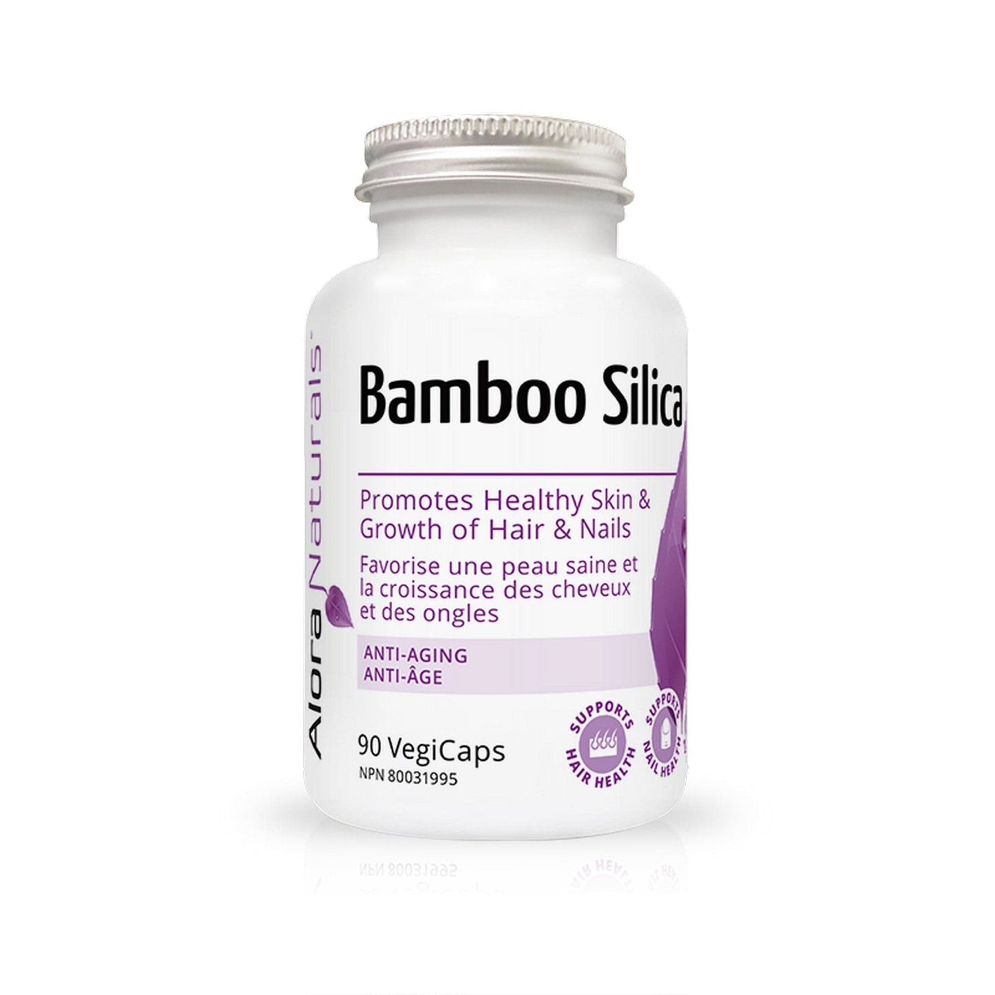 Alora Naturals Bamboo Silica 100mg 90 capsules