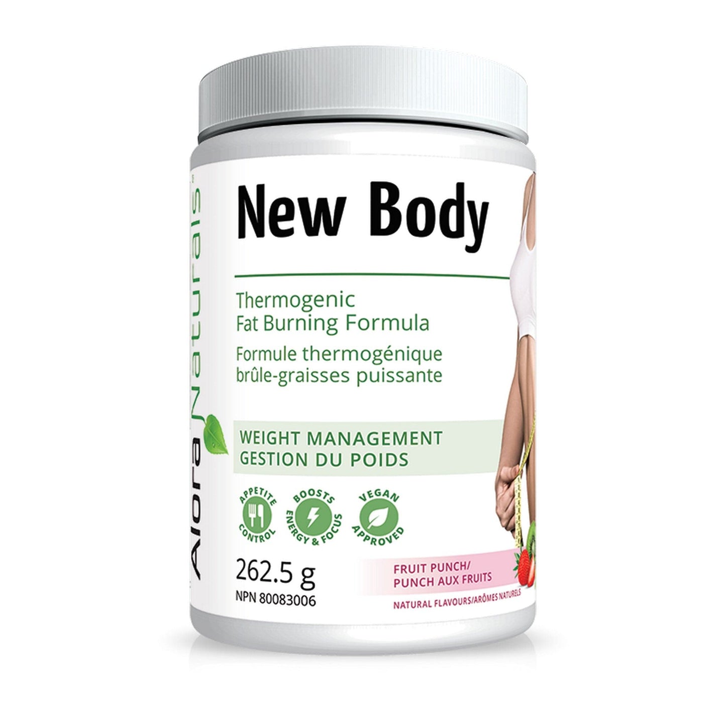 Alora Naturals New Body Thermogenic Fat Burner 30 serving
