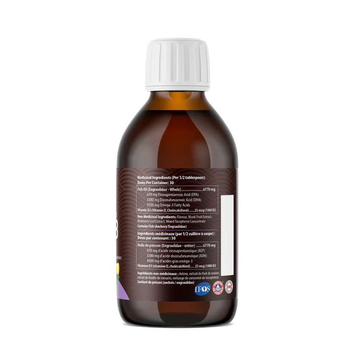 AquaOmega 5X Ultimate Strength DHA 225ml