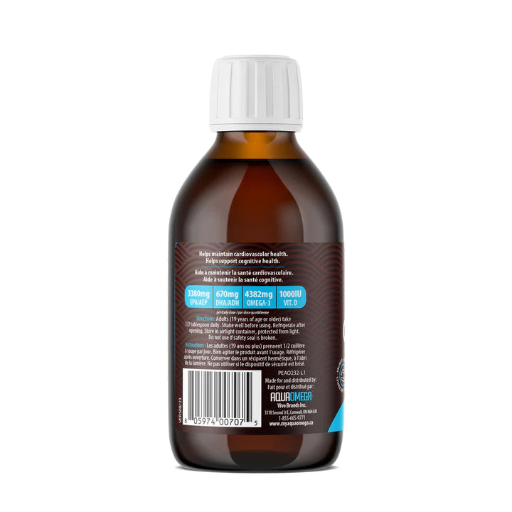 AquaOmega 5X Ultimate Strength EPA 225ml