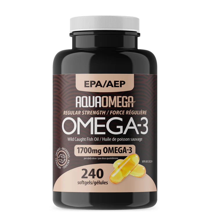 AquaOmega Regular Strength EPA 240ct Softgels