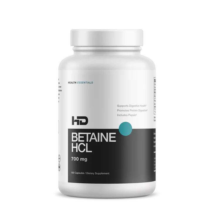 HD Muscle Betaine HCL 700mg 180ct