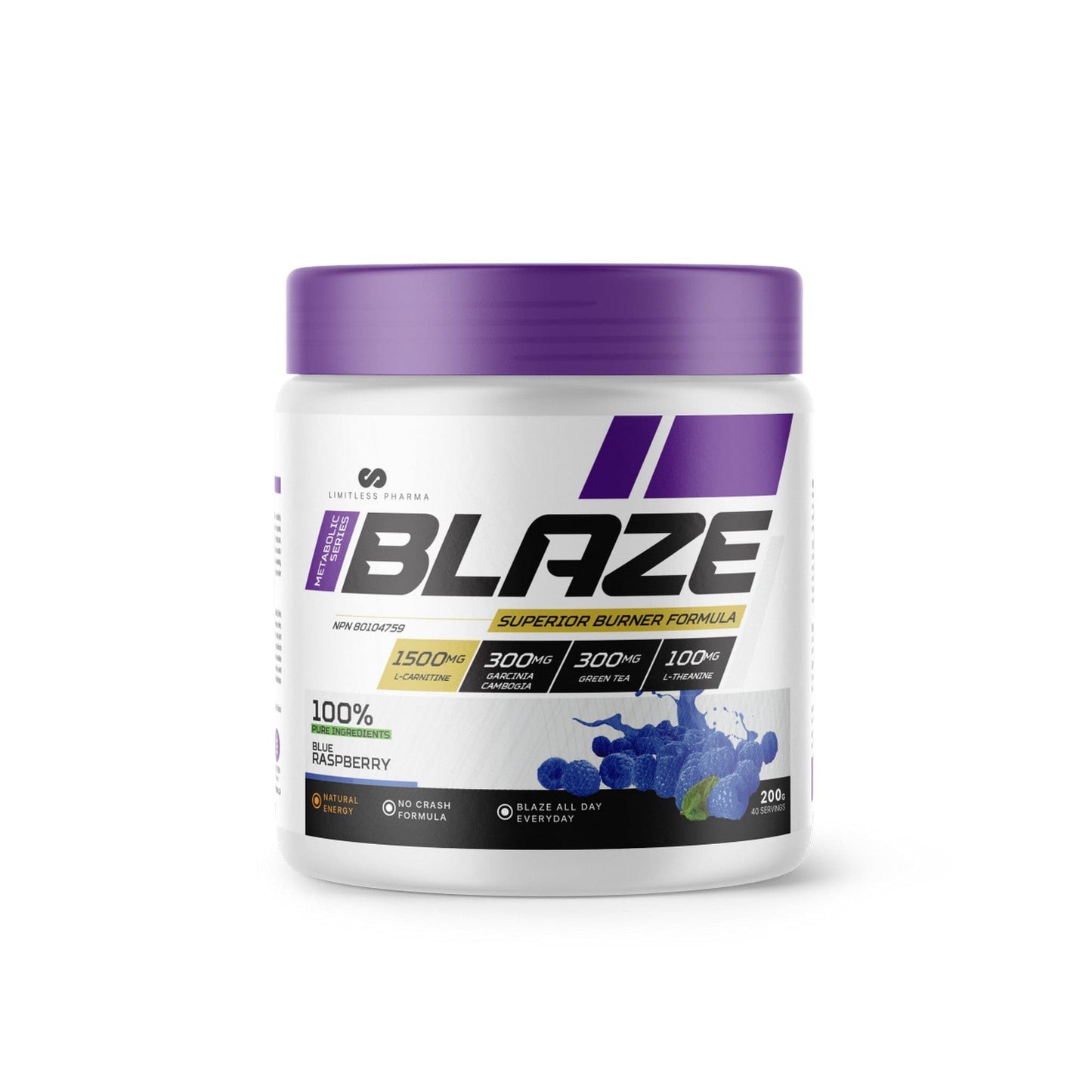Limitless Pharma BLAZE 40 serving