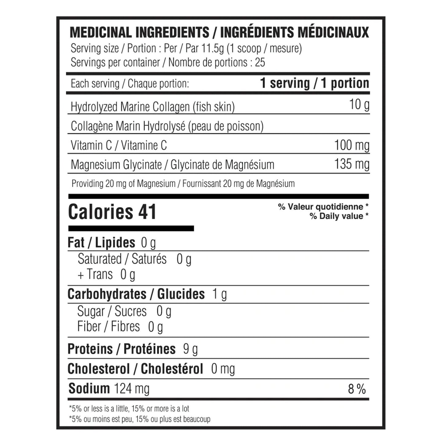 Believe Supplements Hydrolyzed Marine Collagen 25 serving