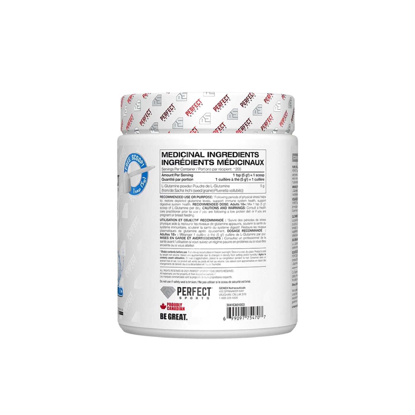 Perfect Sports Glutamine 1kg