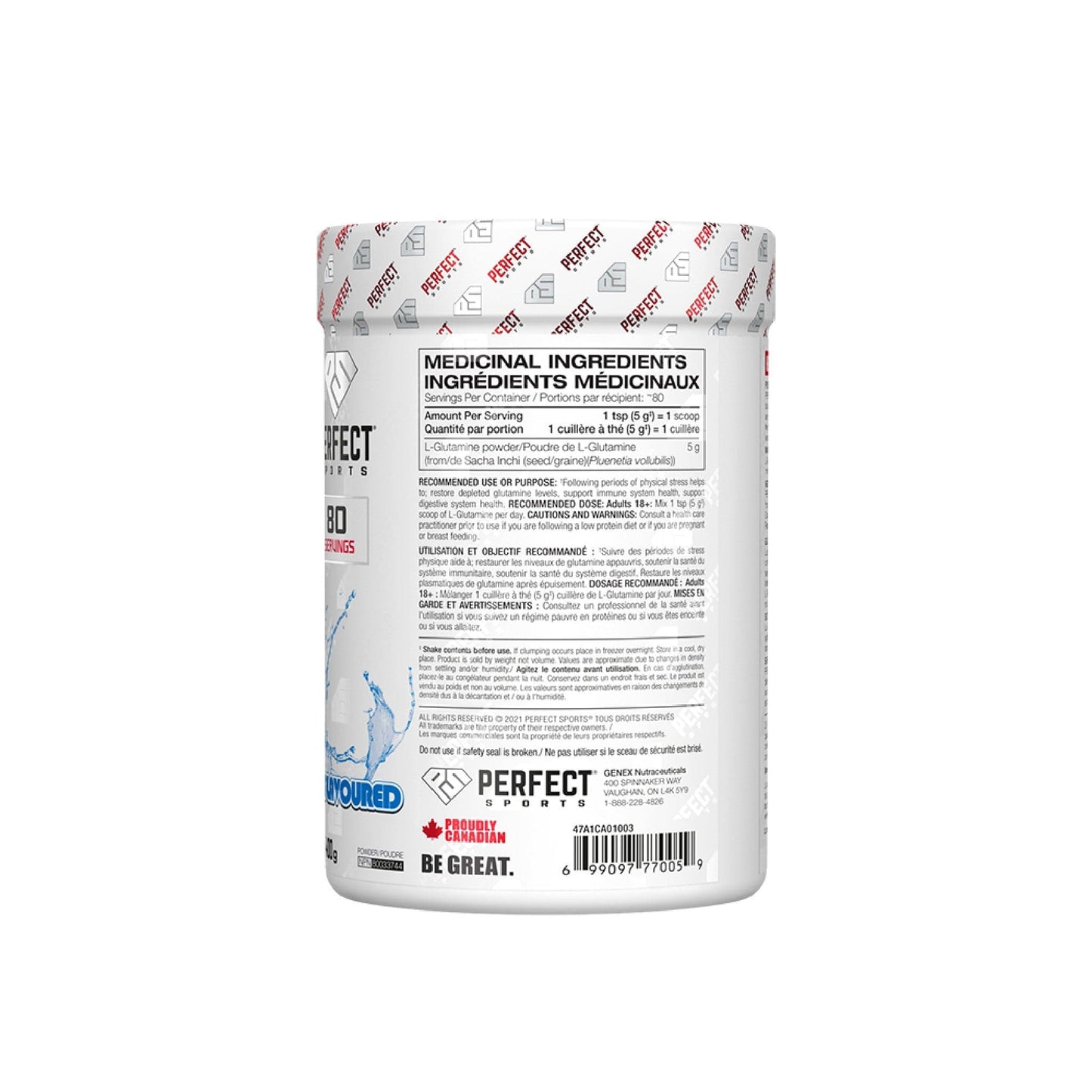 Perfect Sports Glutamine 400g