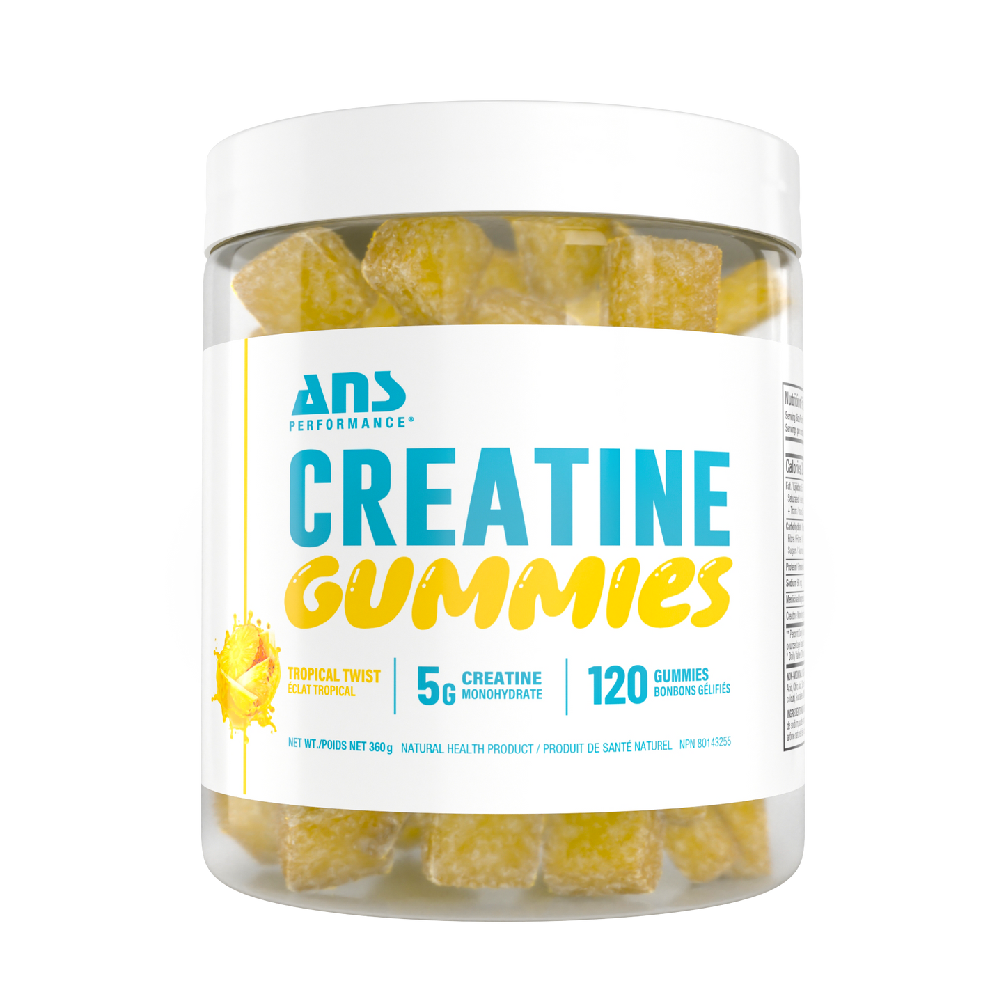 ANS Creatine Gummies 120ct