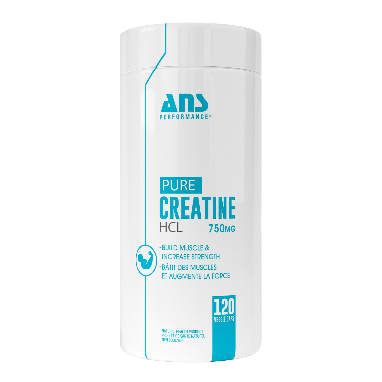 ANS Creatine HCL 120 capsules