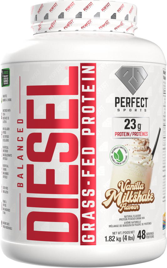 Perfect Sports Diesel Balanced Grass-Fed Whey 48 serving