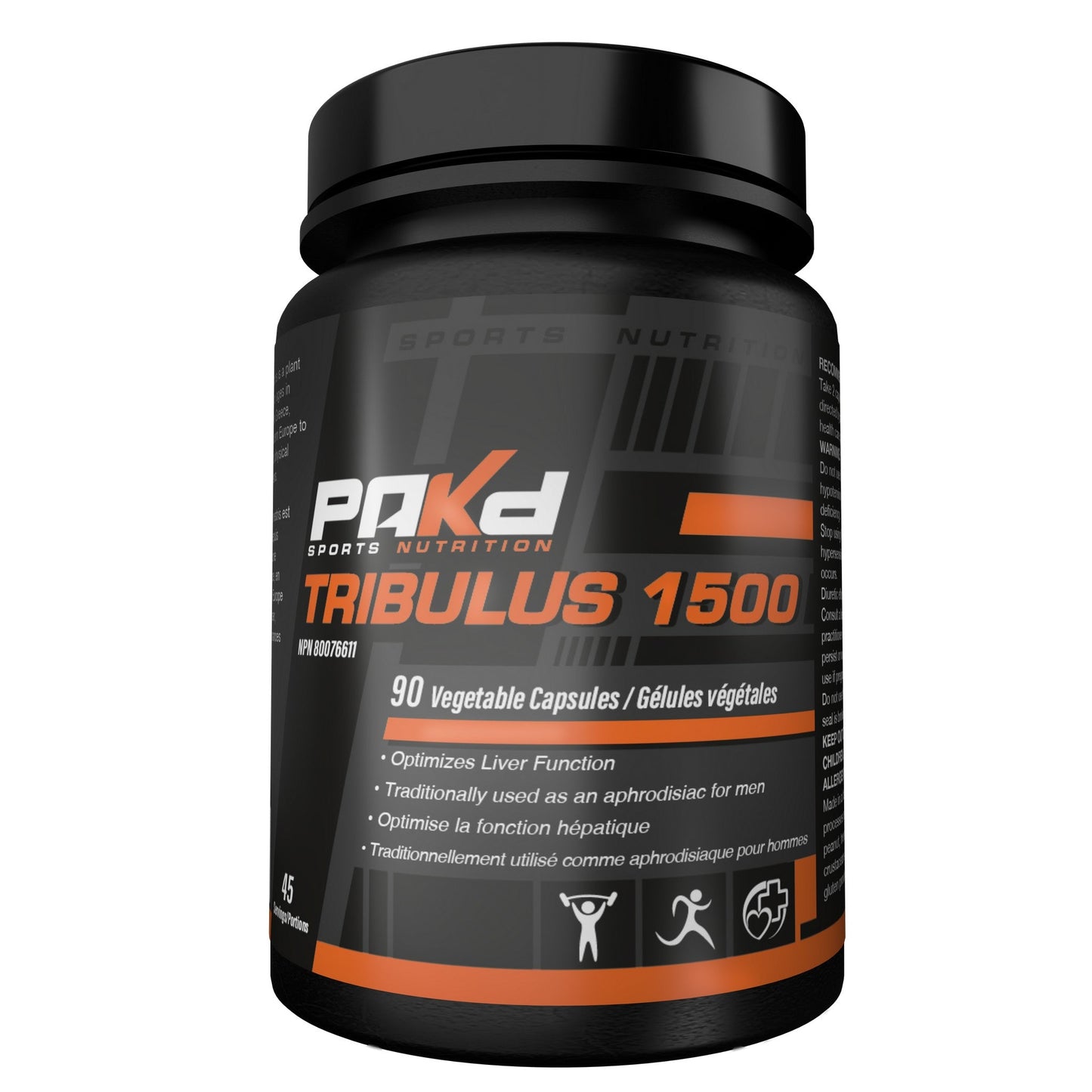 PAKD Tribulus 1500 45 serving