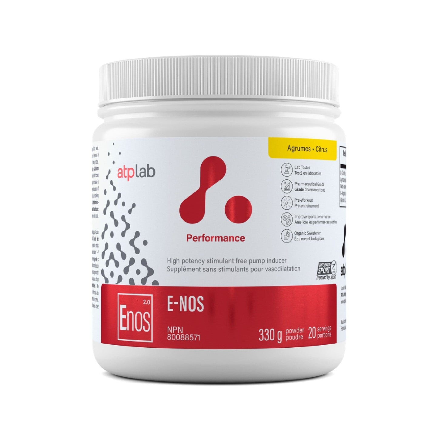 ATP Lab E-Nos 330g Citrus