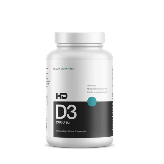 HD Muscle D3 2000iu 90 caps