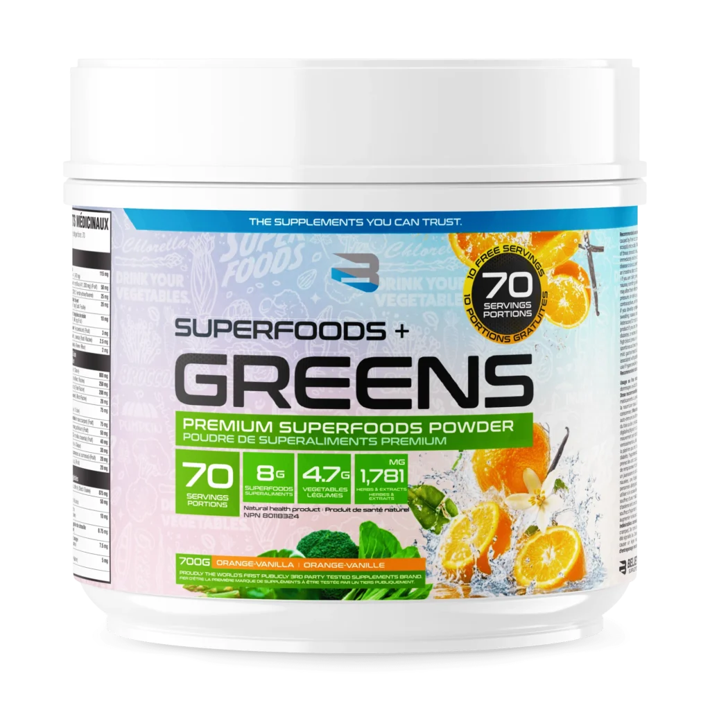 Believe Supplements Superfoods + Greens 70 serving