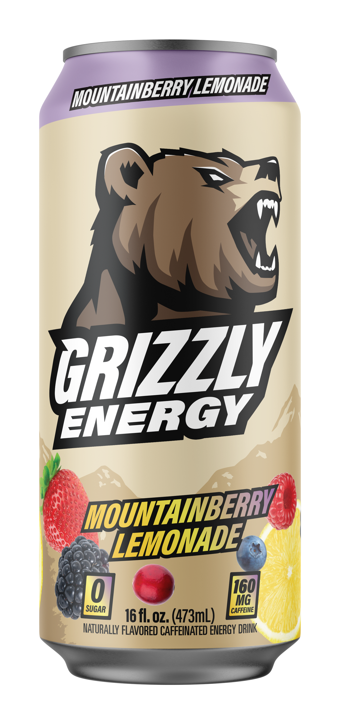 Grizzly Energy Drink 473ml single