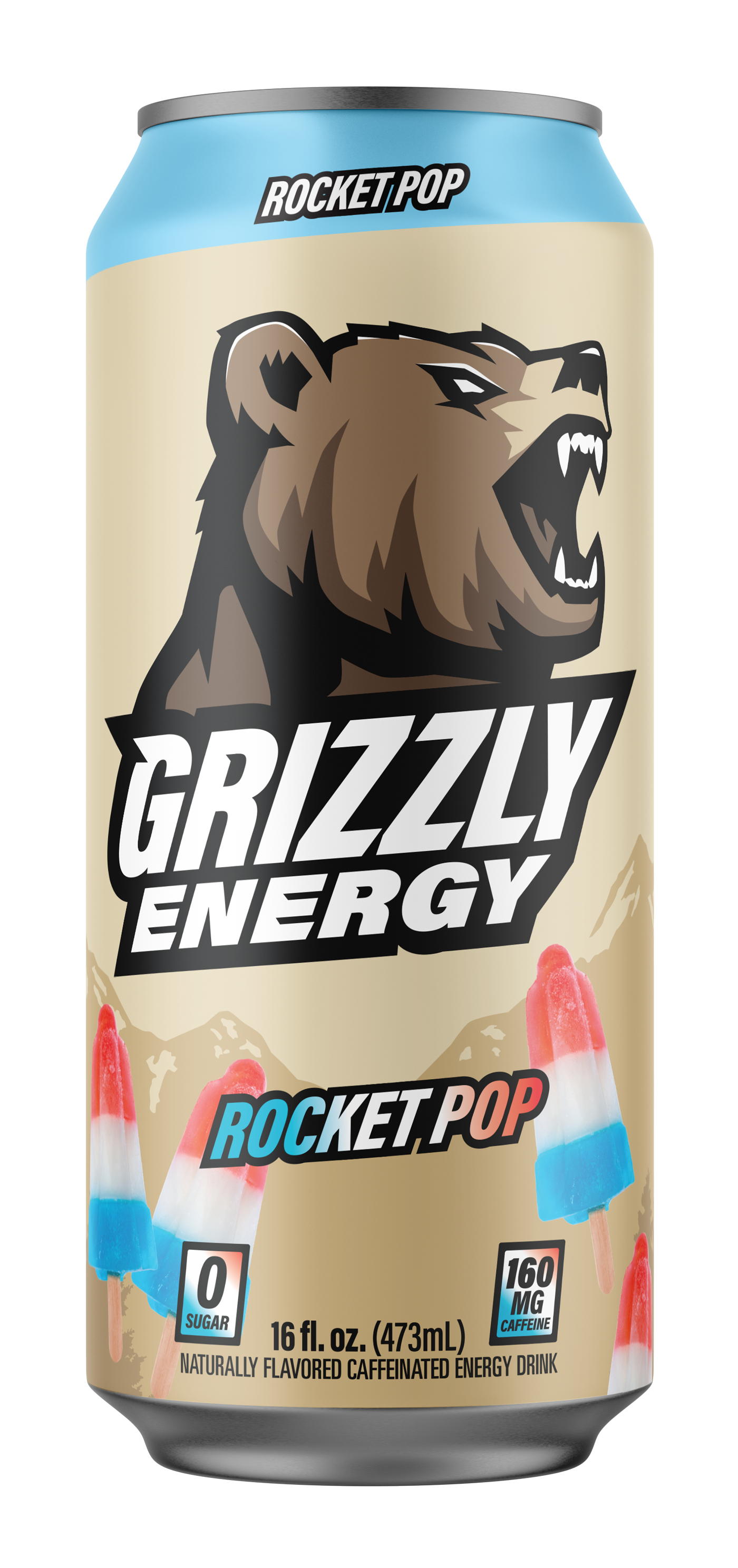 Grizzly Energy Drink 473ml single
