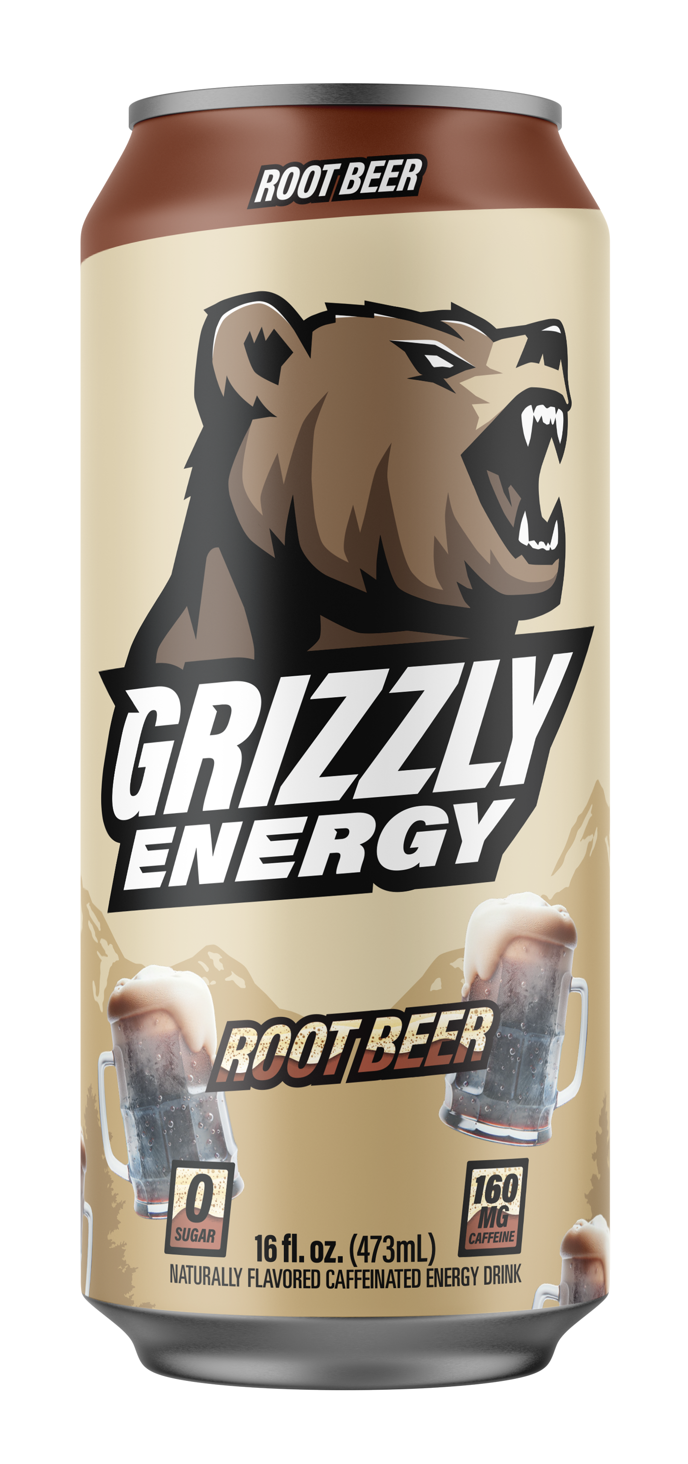 Grizzly Energy Drink 473ml single