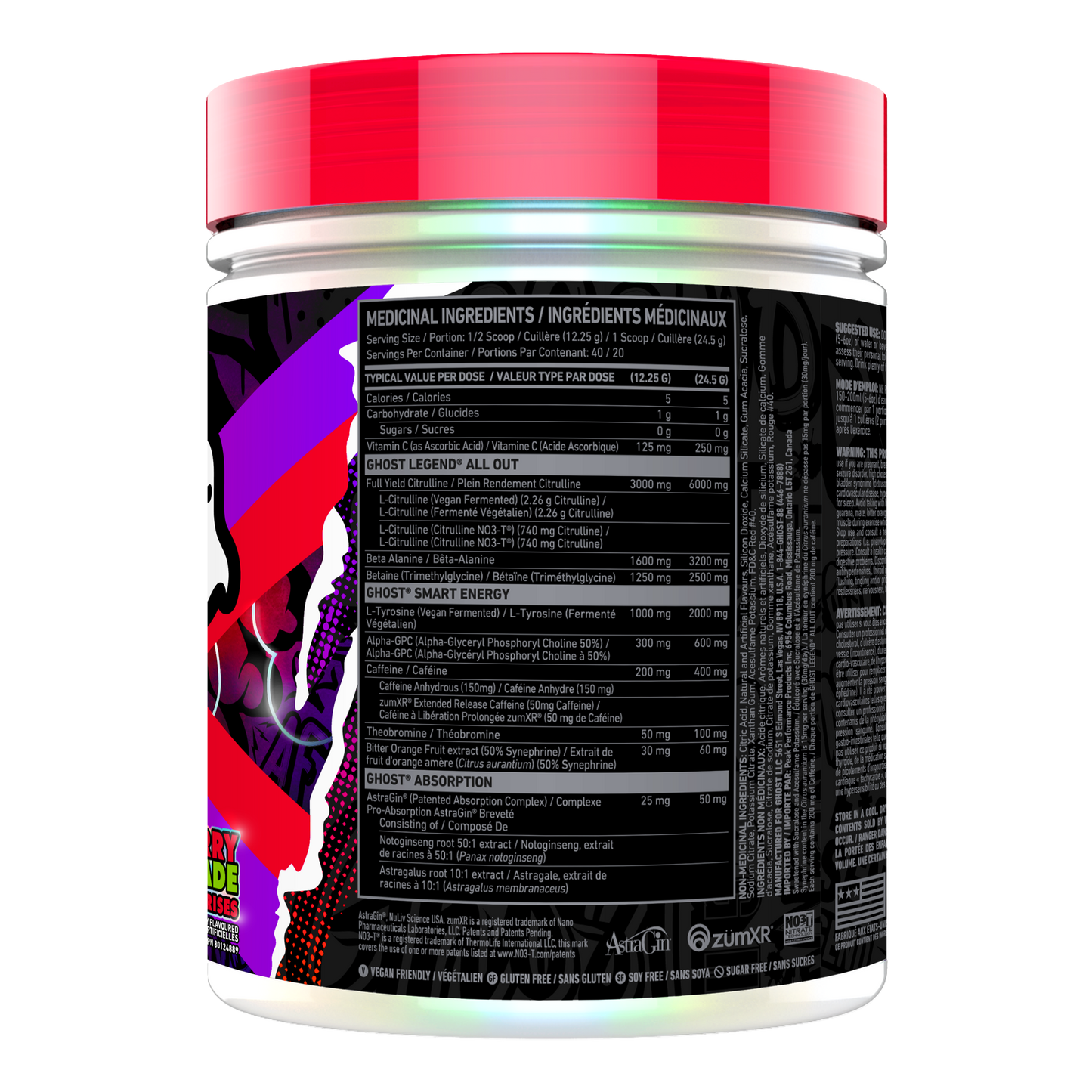 GHOST Legend All Out 40 servings