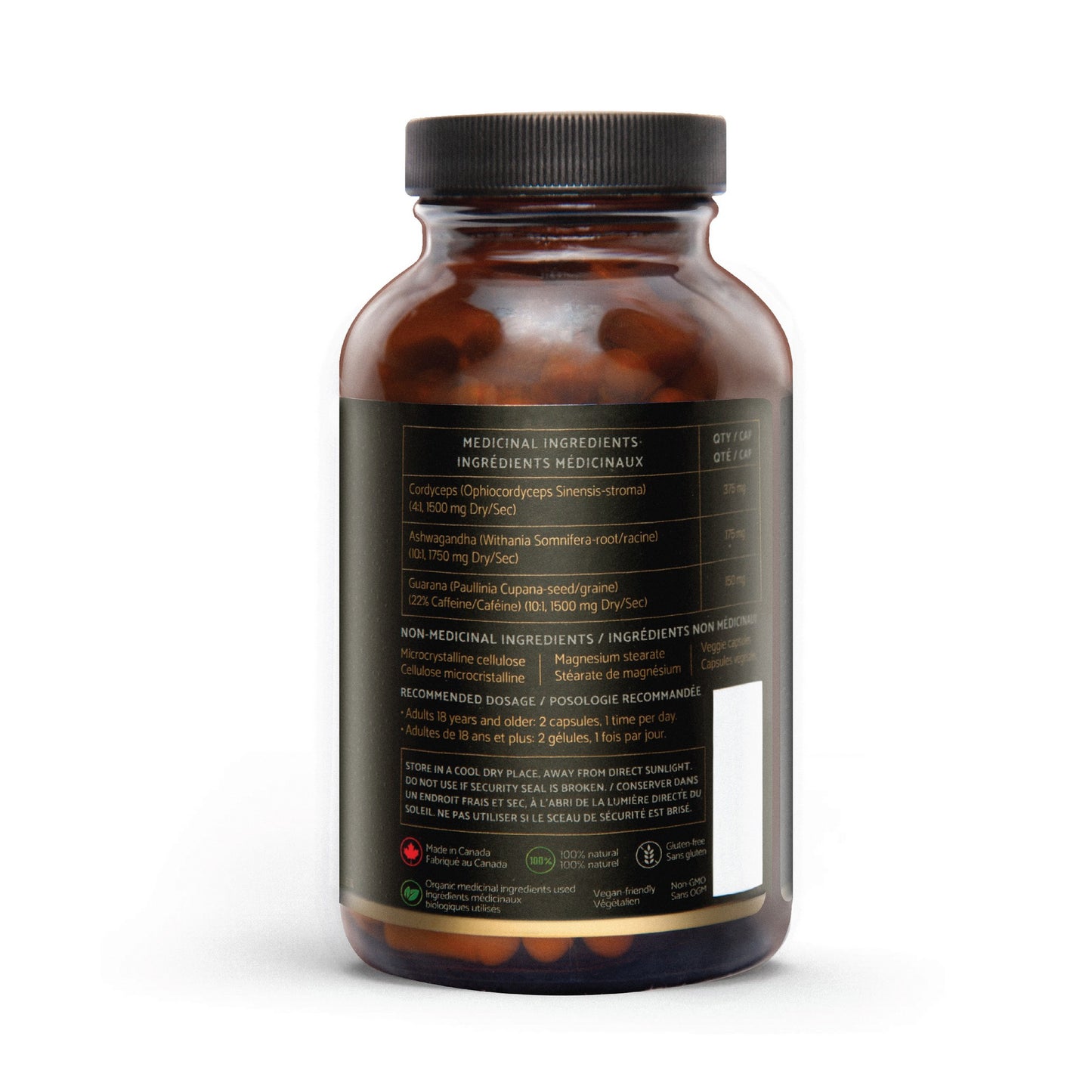 The Sporing Company MycoVeda™ Energy 60 capsules