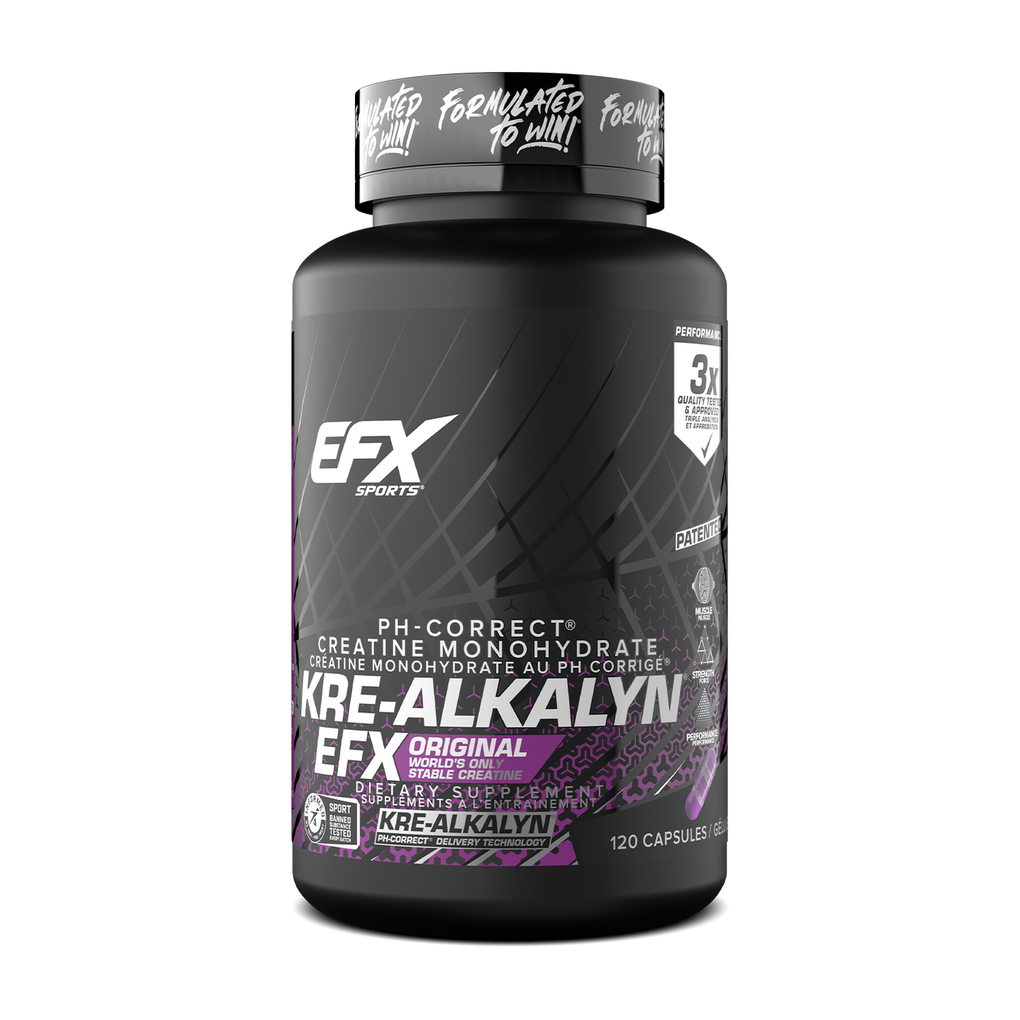 EFX Kre-Alkalyn 120 capsules