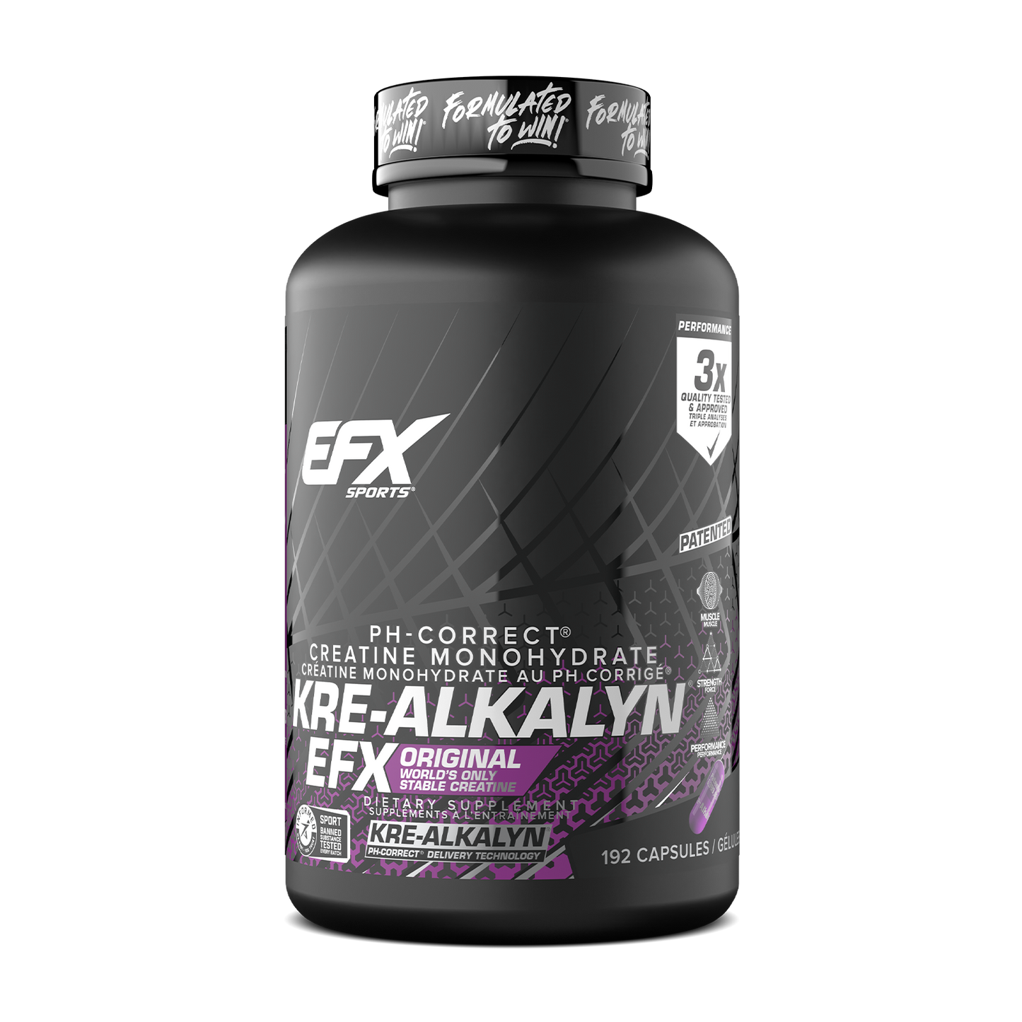 EFX Kre-Alkalyn 192 capsules