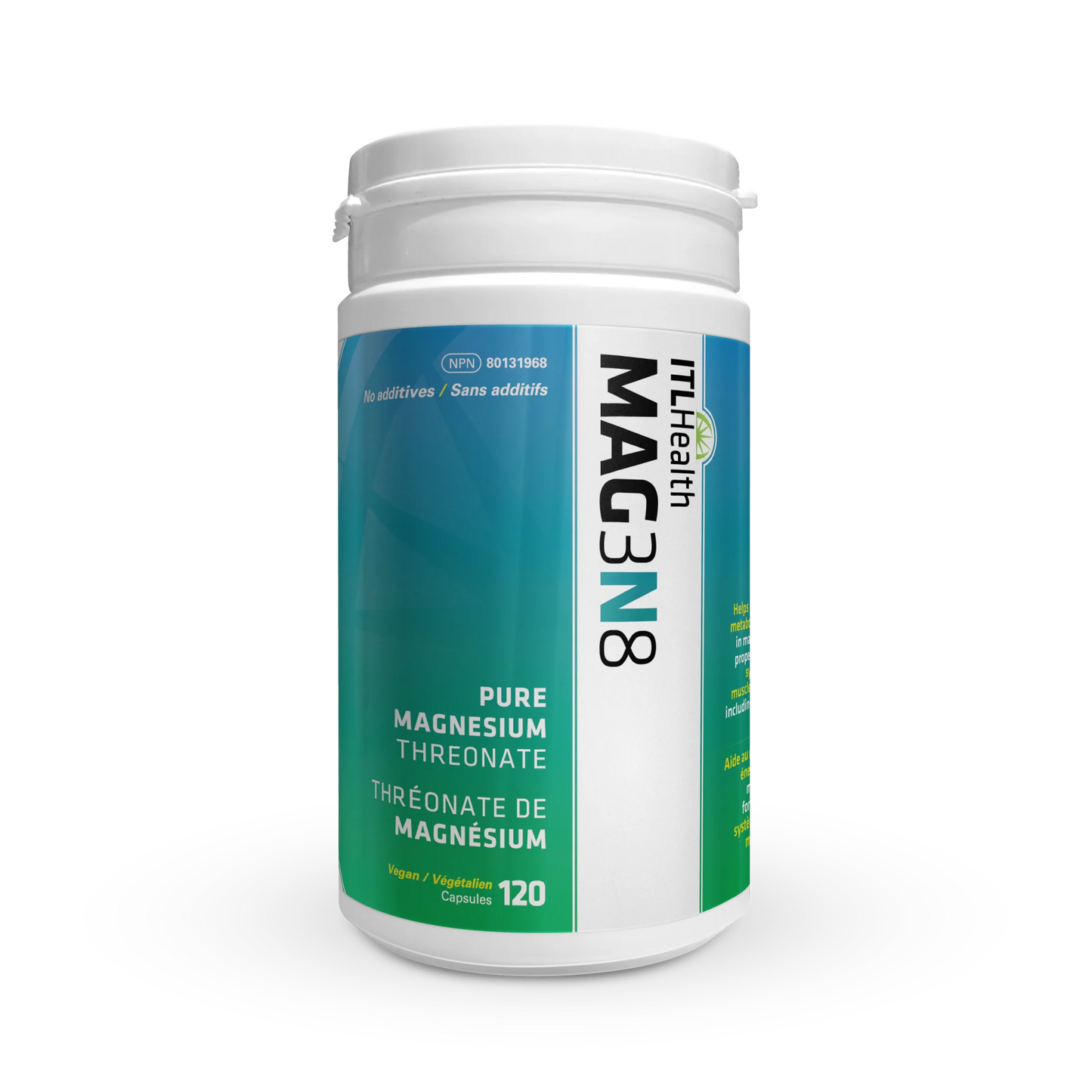 ITL Health MAG3N8 120 capsules