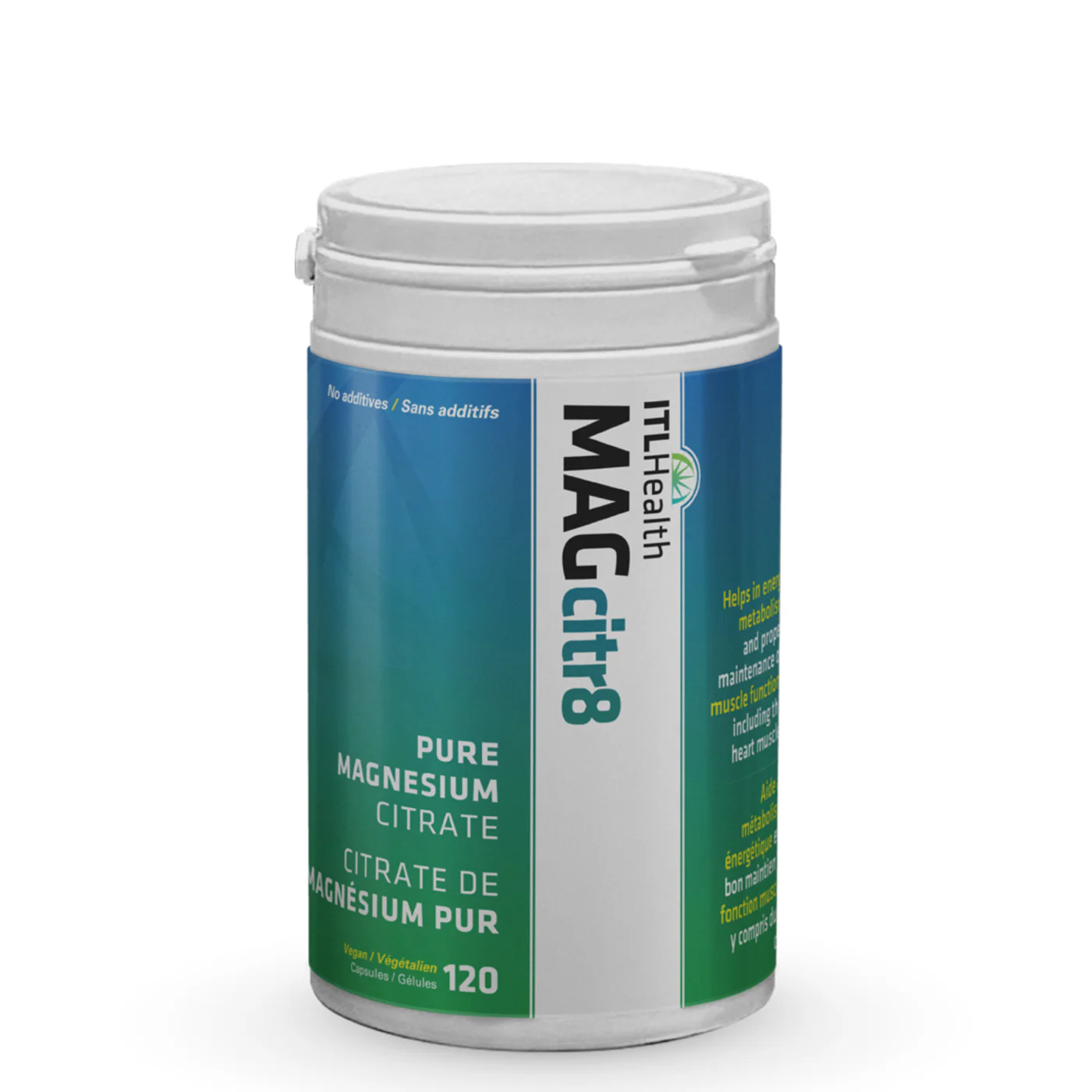 ITL Health MAGcitr8 120 capsules